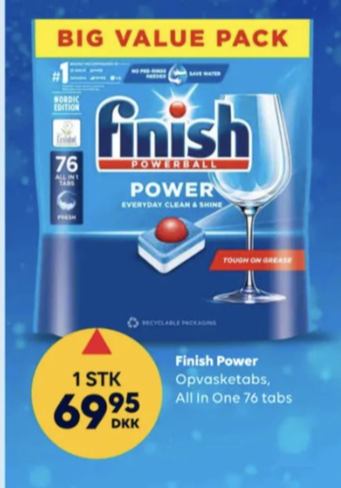 Finish, Maskinopvask-tabs