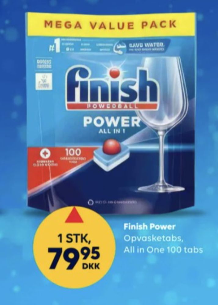 Finish, Maskinopvask-tabs