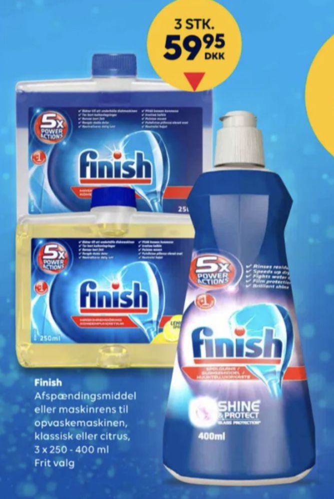 Finish, Afspændingsmiddel