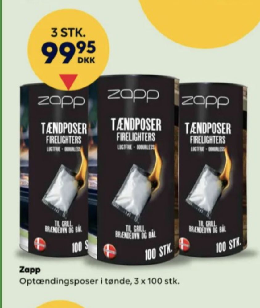 Zapp, Tændposer