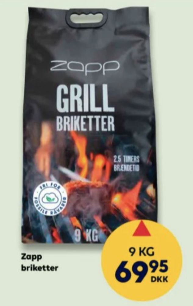 Zapp, Grillbriketter