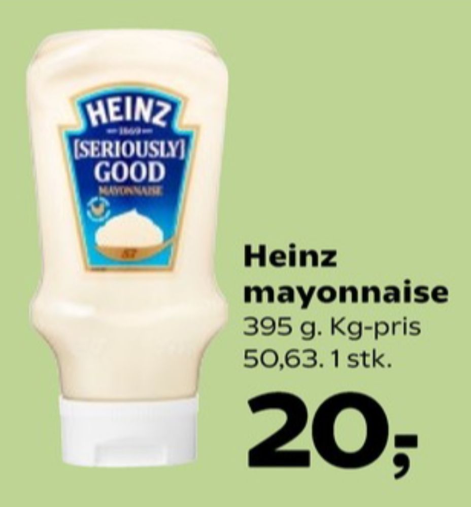 Heinz, Seriously Good Mayonnaise