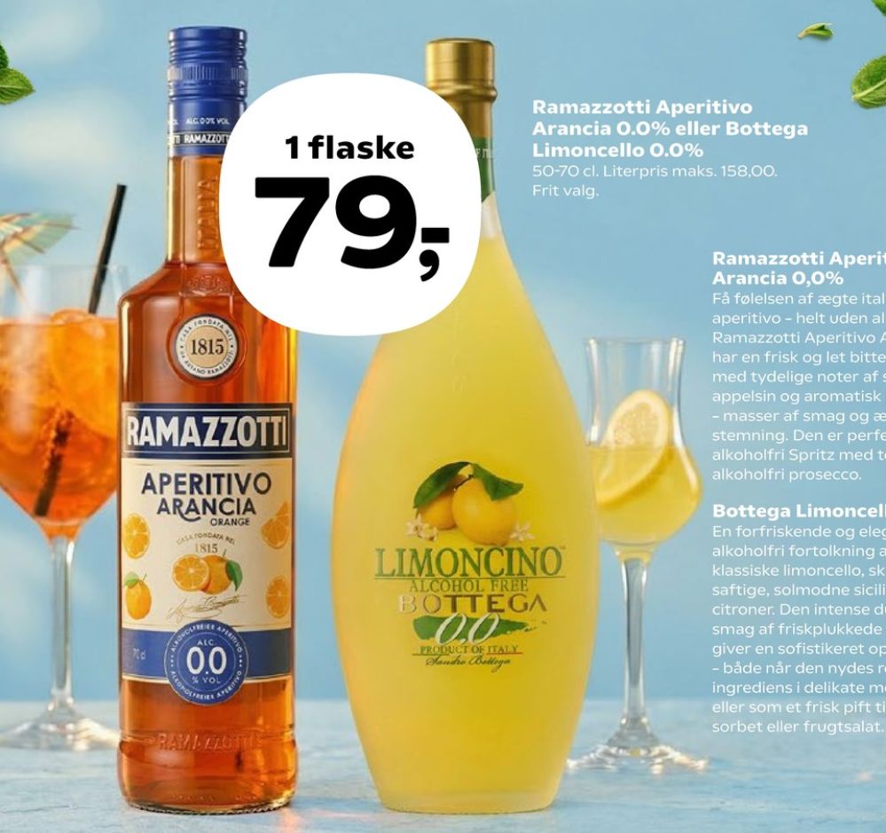 Ramazzotti, Aperitif