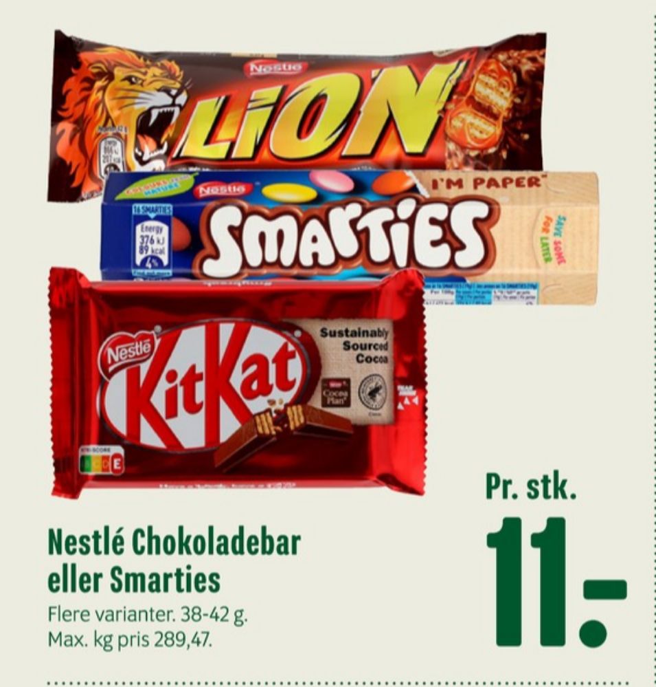 Lion, Chokoladebar