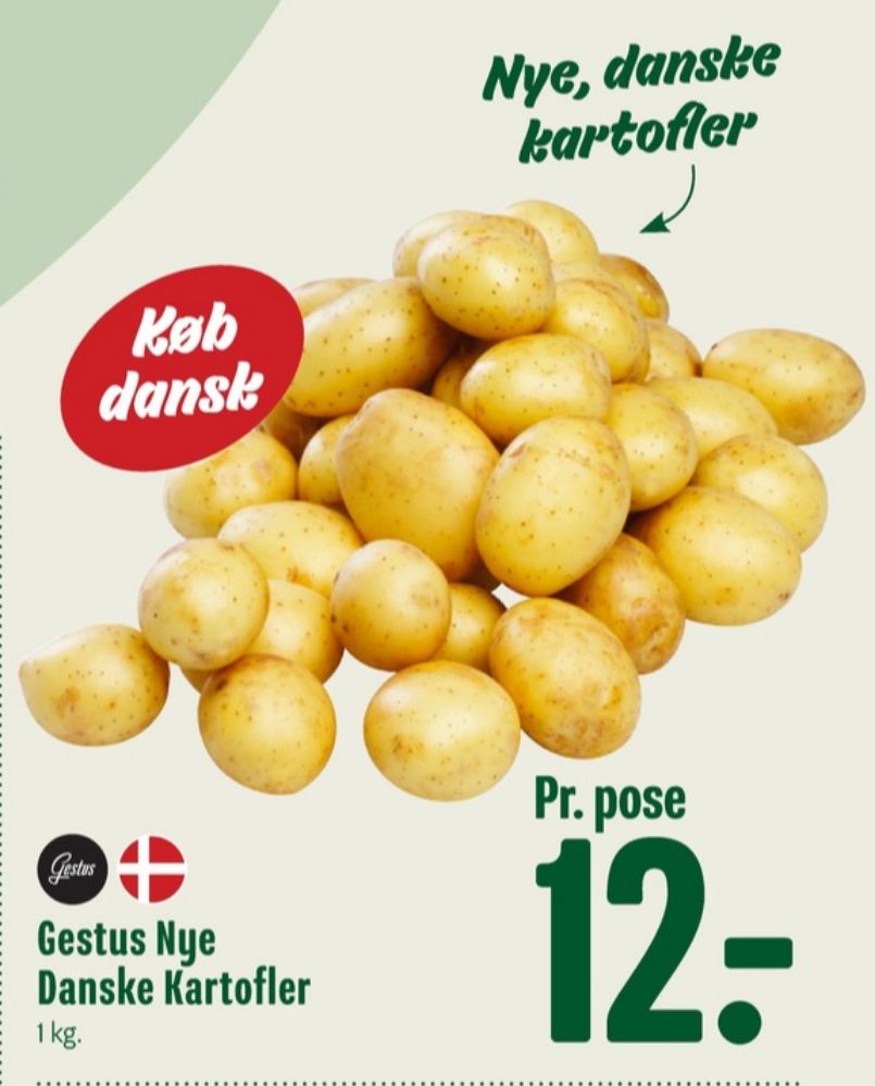 Gestus, Kartofler