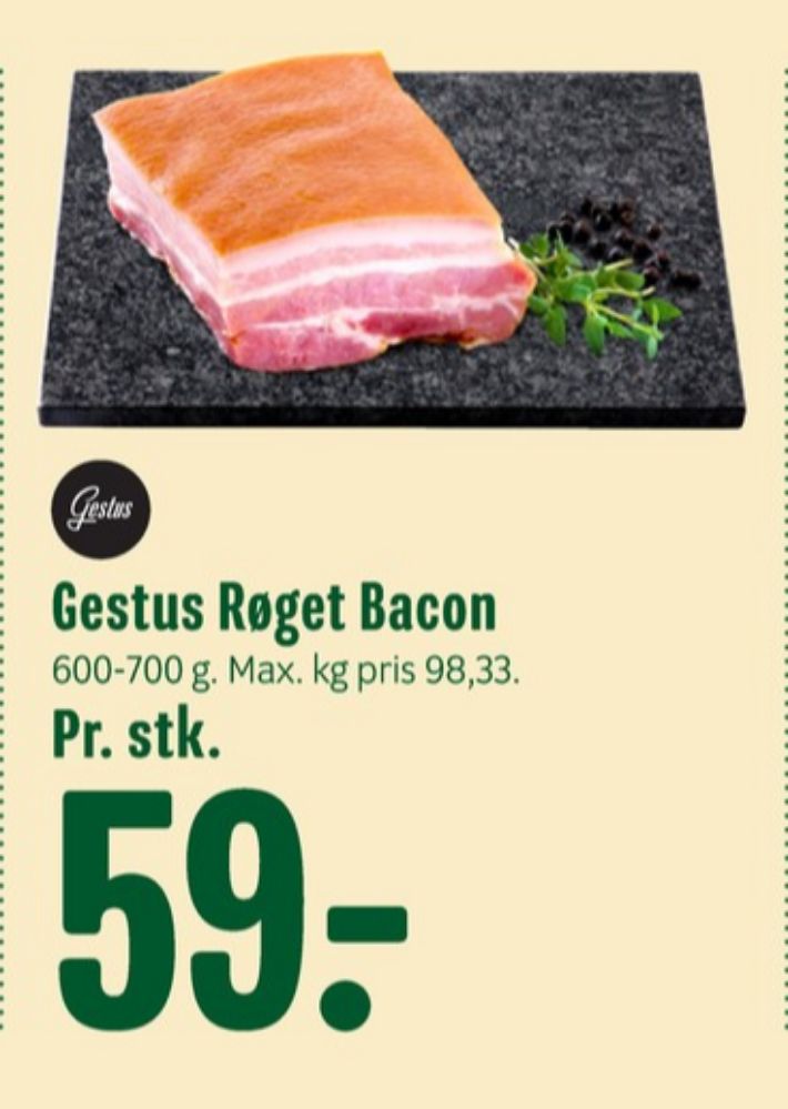 Gestus, Bacon