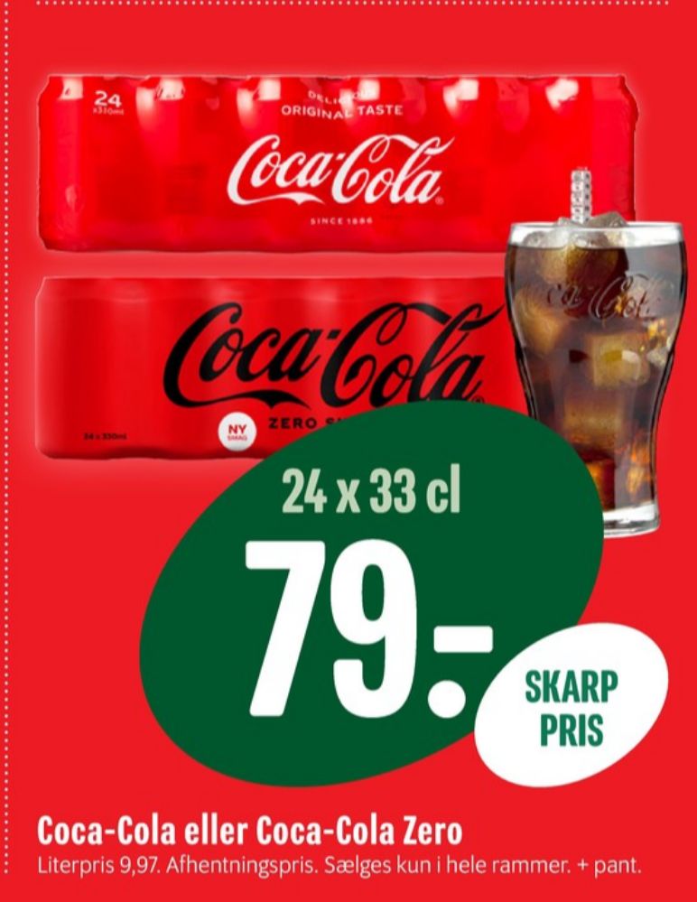 Coca Cola, Cola 24 pk.