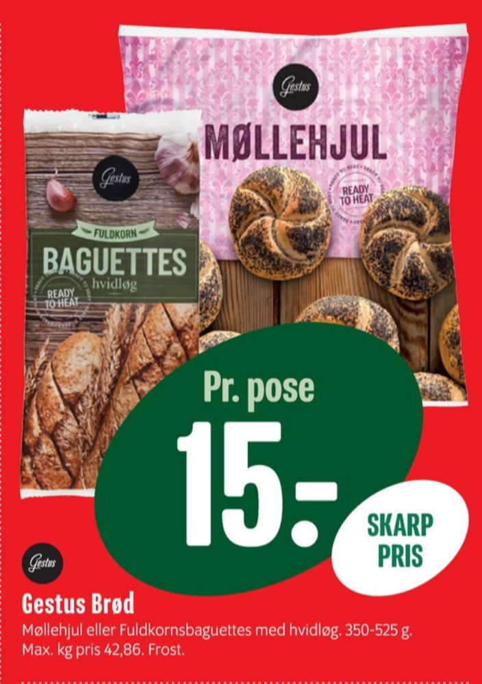 Gestus, Møllehjul