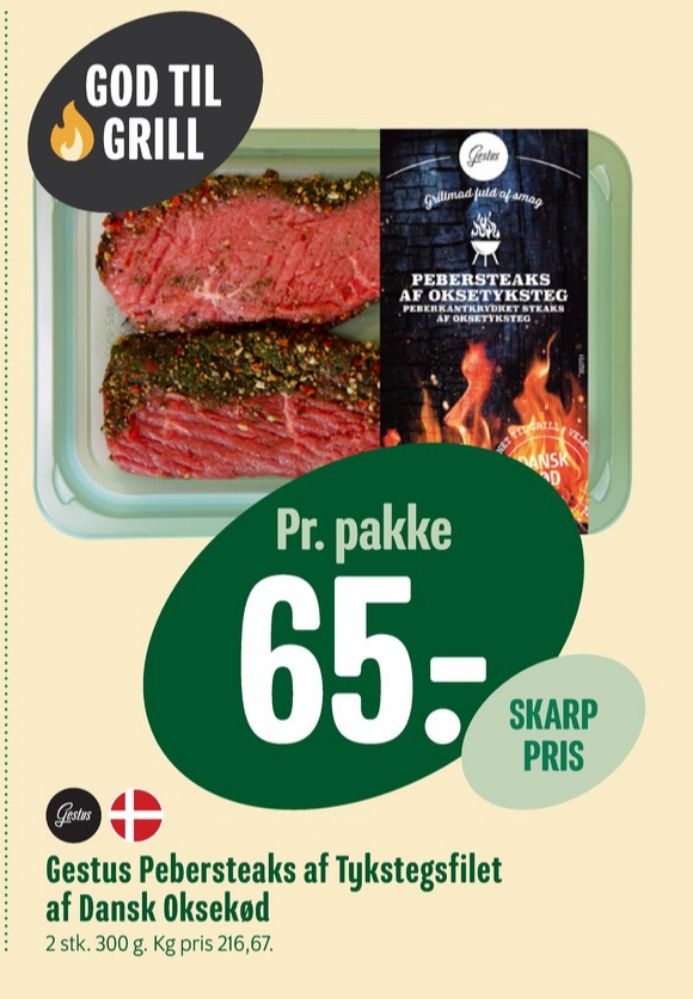 Gestus, Oksesteaks