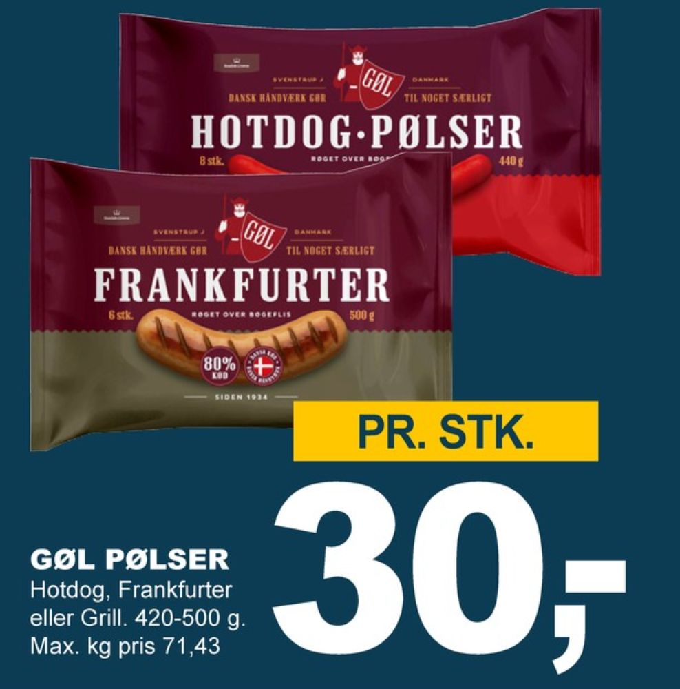 Gøl, Frankfurter