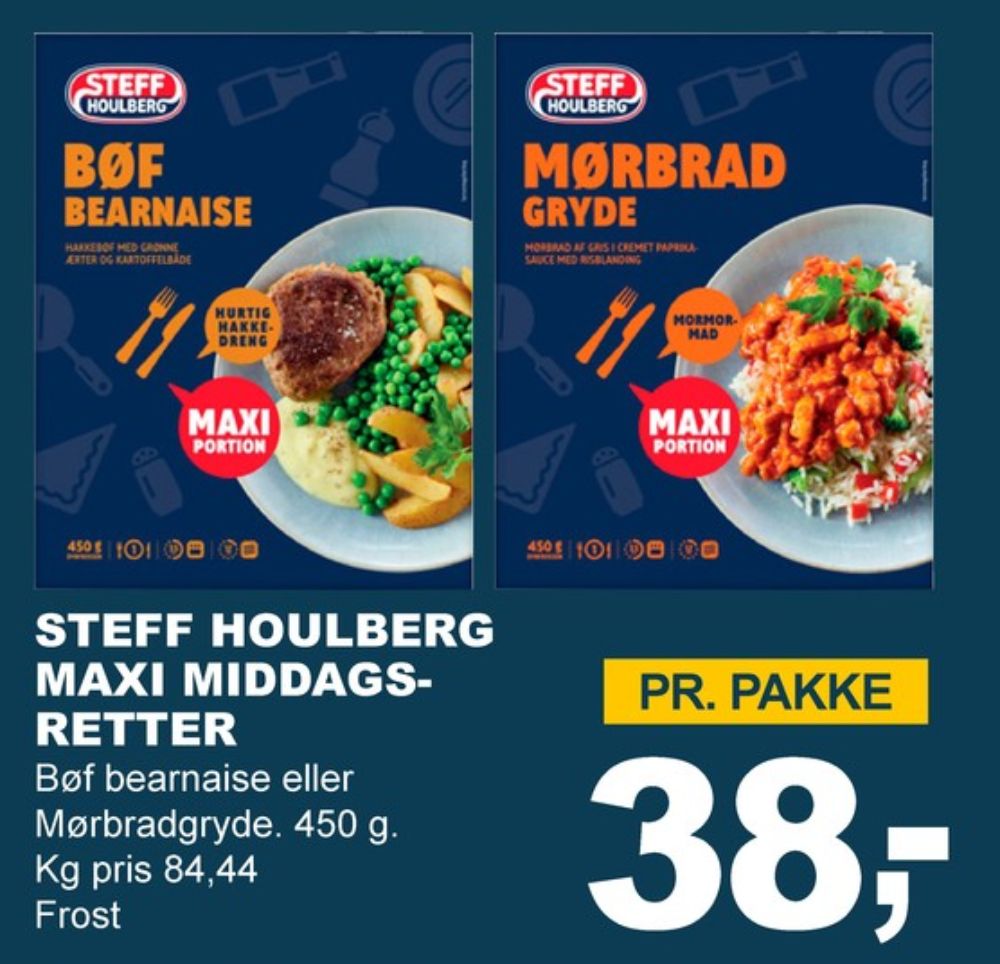 Steff Houlberg, Bøf Bearnaise