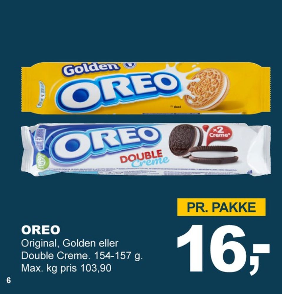 Oreo, Oreo Double Creme Kiks