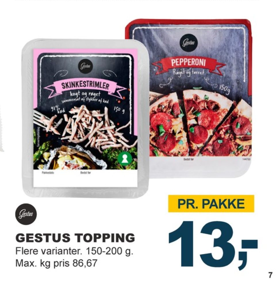 Gestus, Pepperoni