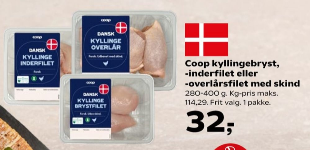 Coop, Kyllingebrystfilet