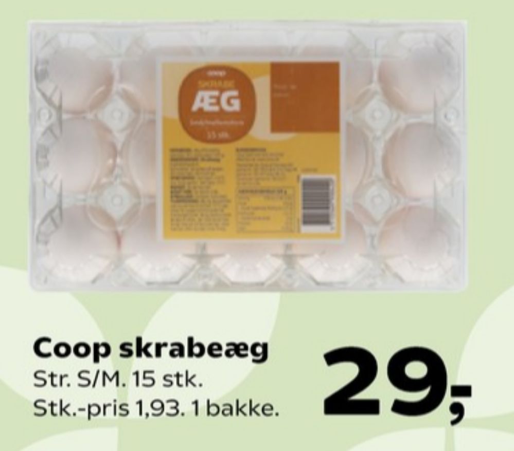 Coop, Skrabeæg S/M