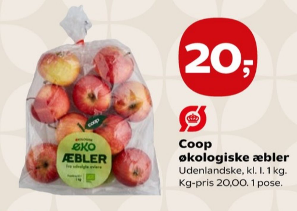 Coop, Æbler