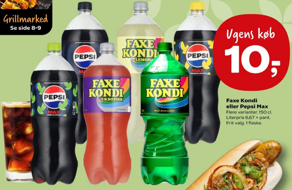 Pepsi Max, Cola