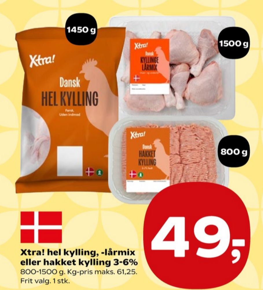 Xtra, Kyllingelårmix