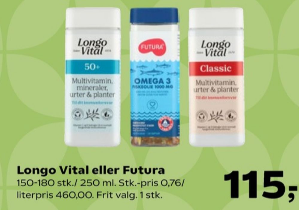 Futura, Fiskeolie