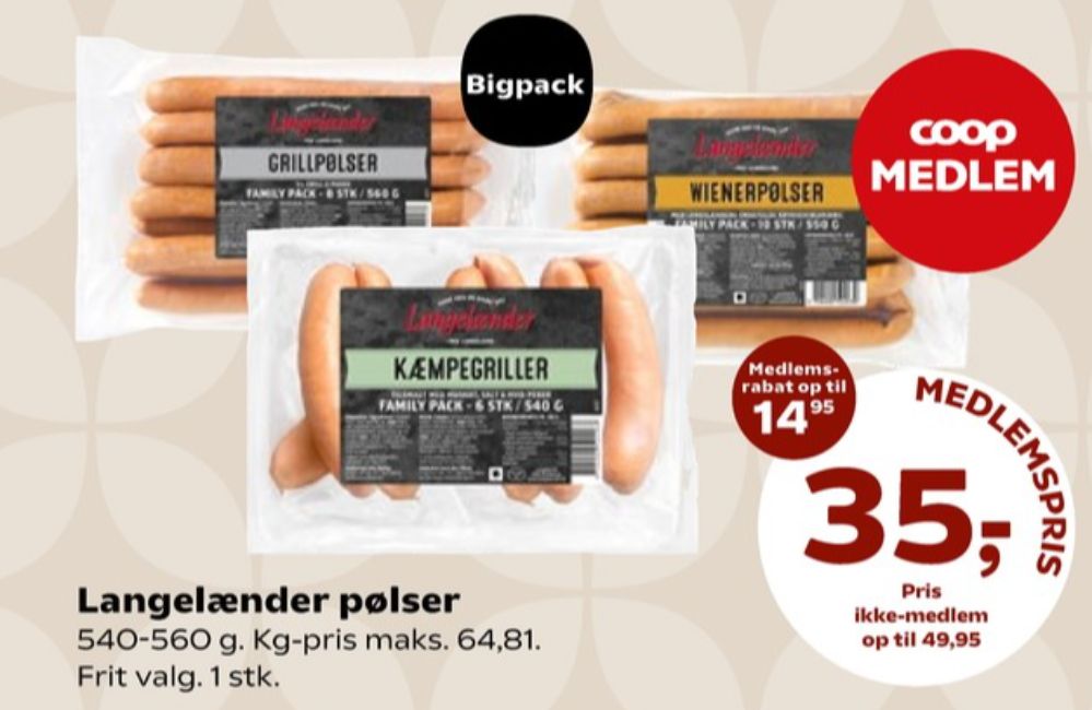 Langelænder, Kæmpe Griller
