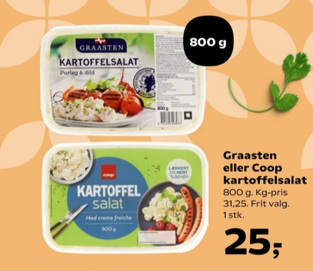 Graasten, Kartoffelsalat med Purløg og Dild