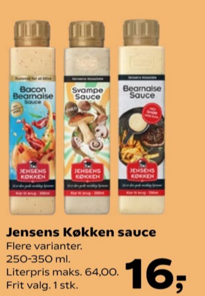Jensens Køkken, Bearnaisesauce