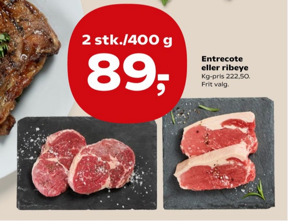 Okseentrecotes