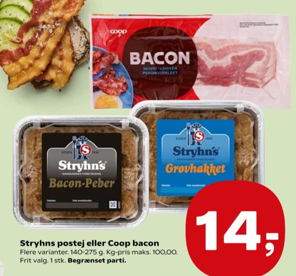 Coop, Baconskiver