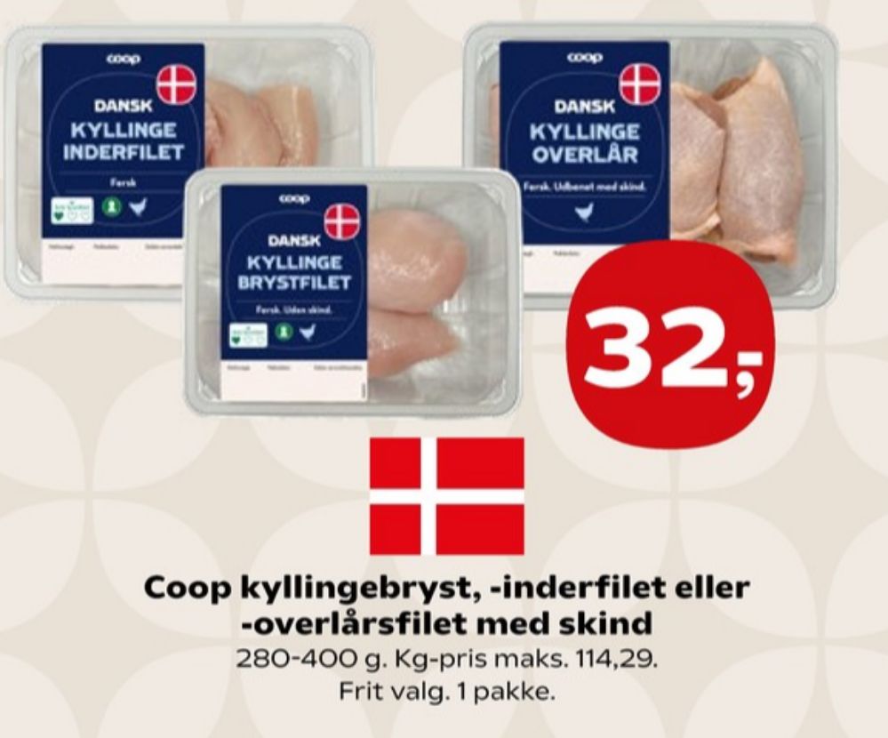 Coop, Kyllingebrystfilet