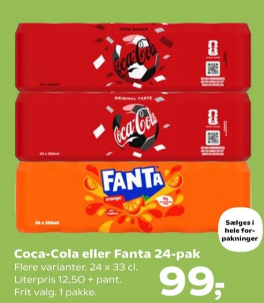 Coca Cola, Cola 24 pk.