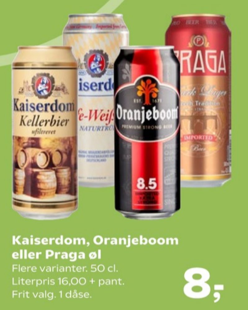 Oranjeboom, Specialøl
