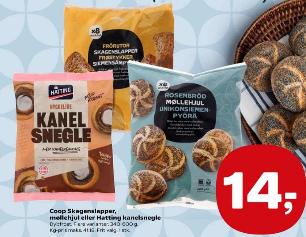Coop, Møllehjul