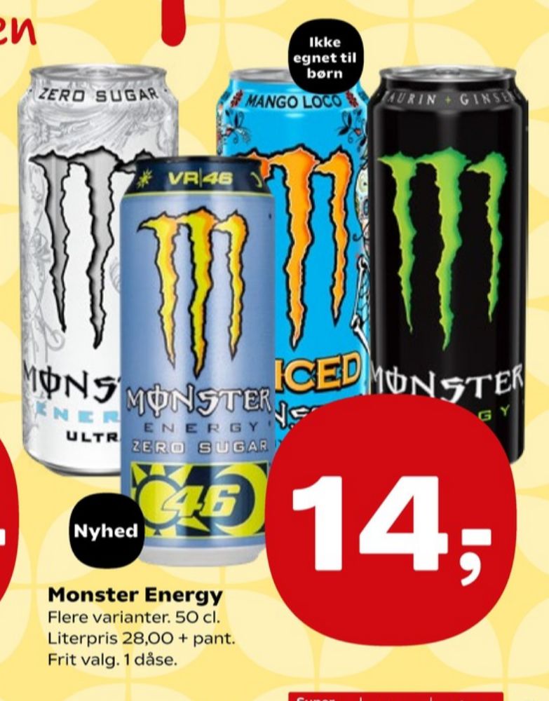 Monster Mango Loco, Energidrik