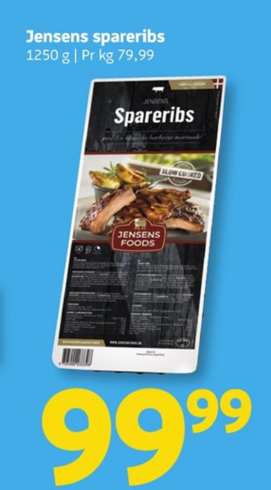 Jensens, Spareribs