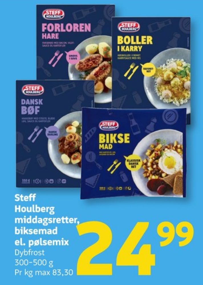 Steff Houlberg, Biksemad