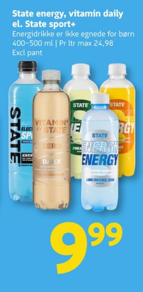 STATE Vitamin+ Daily Zero Passionsfrugt, Vitamindrik