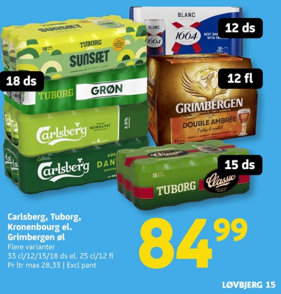 Tuborg Classic, Øl 15 pk.