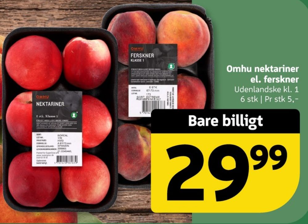 OMHU, Nektariner