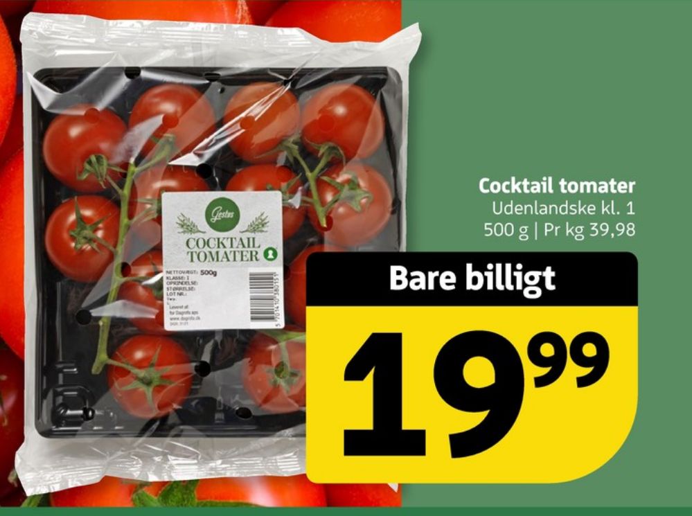 Gestus, Tomater