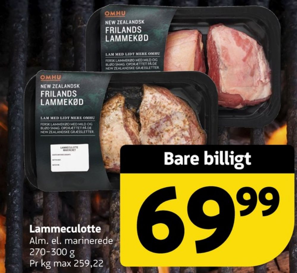 OMHU, Lammekød