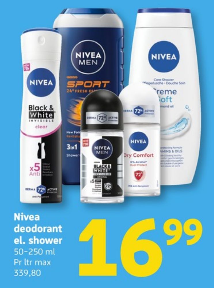 Nivea, Bodyshampoo