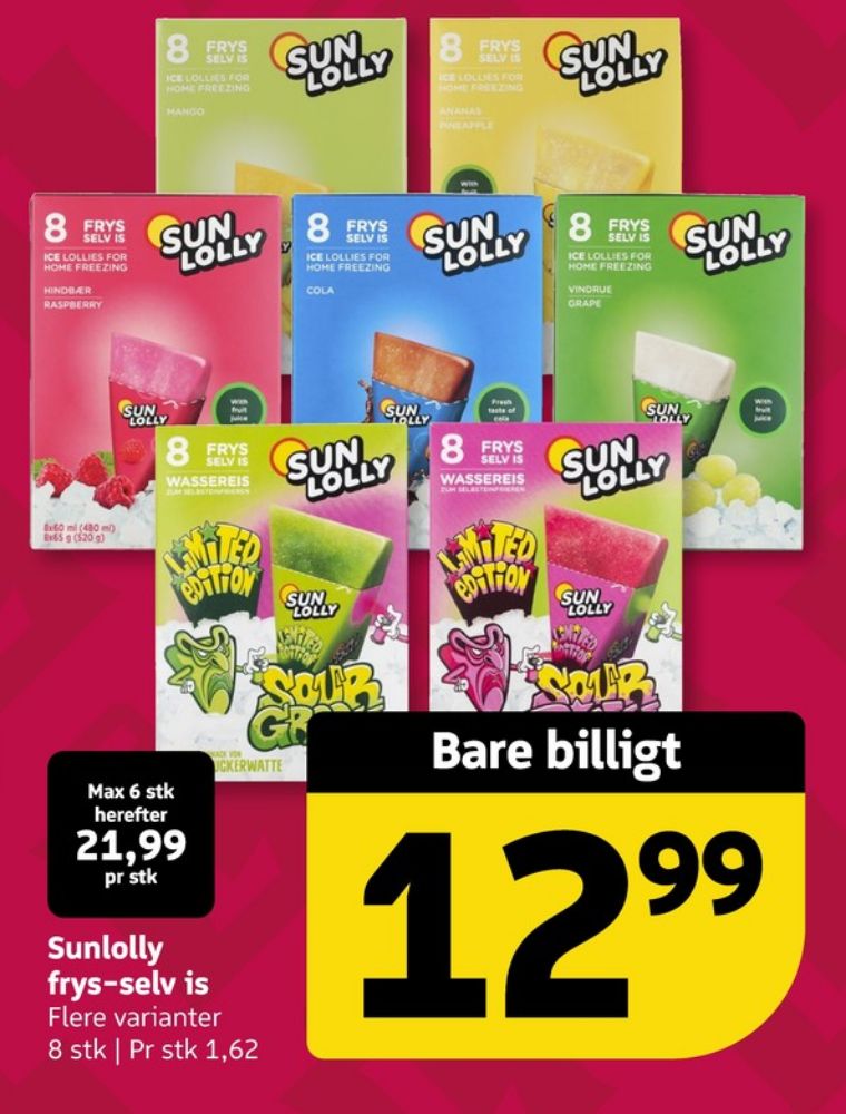 Sun Lolly, Is frys selv - Vindrue
