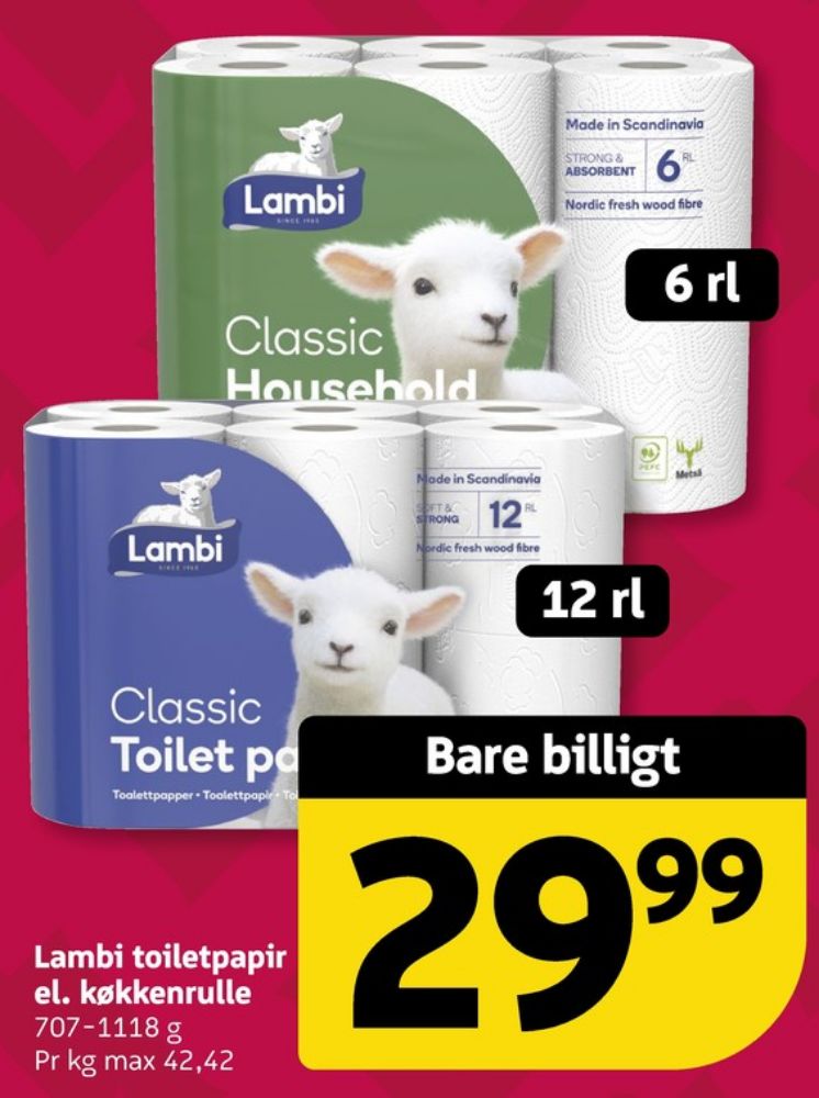 Lambi Classic, Køkkenrulle