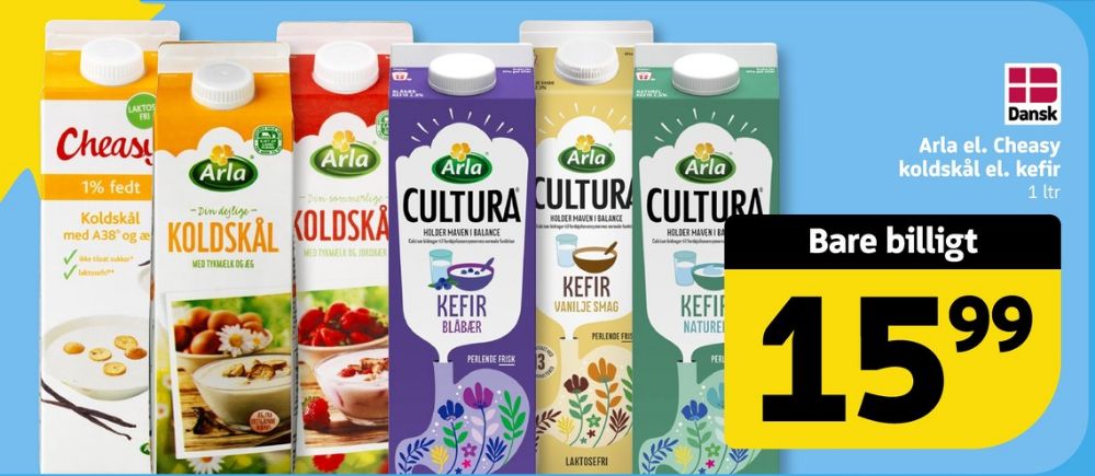 Cultura, Kefir Blåbær