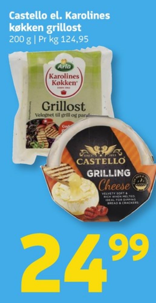 Karolines, Grillost