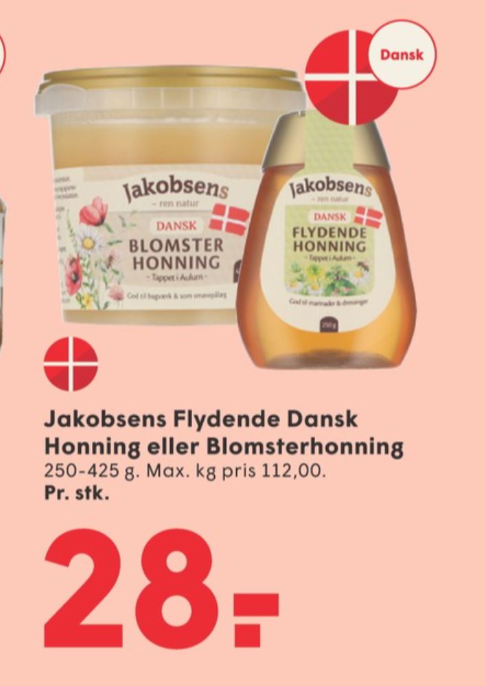 Jakobsens, Honning