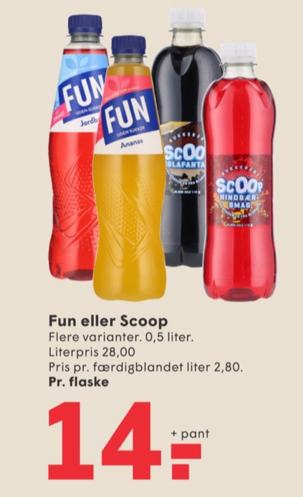 Scoop, Colafantasi Læskedrik 