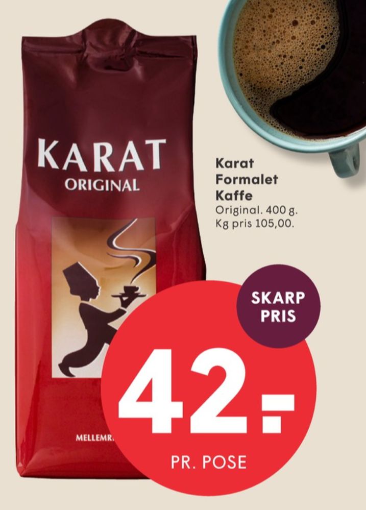 Karat Original, Kaffe Formalet