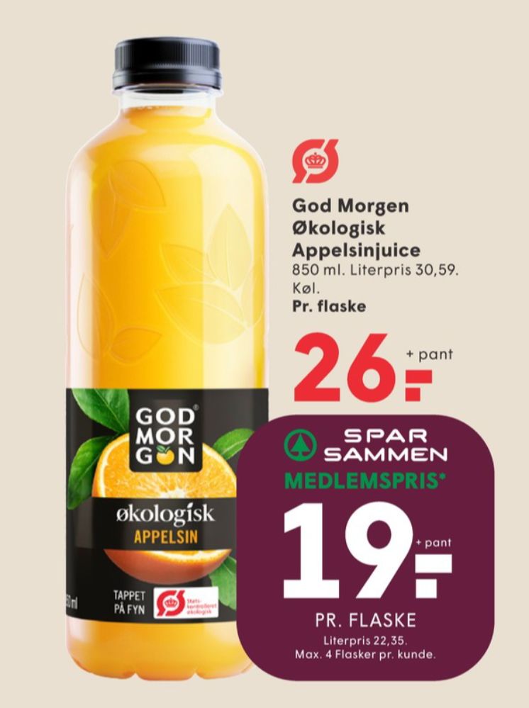 GodMorgen, Appelsinjuice