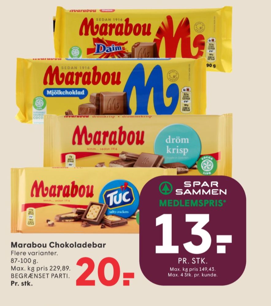 Marabou, Chokoladeplade Dröm Krisp